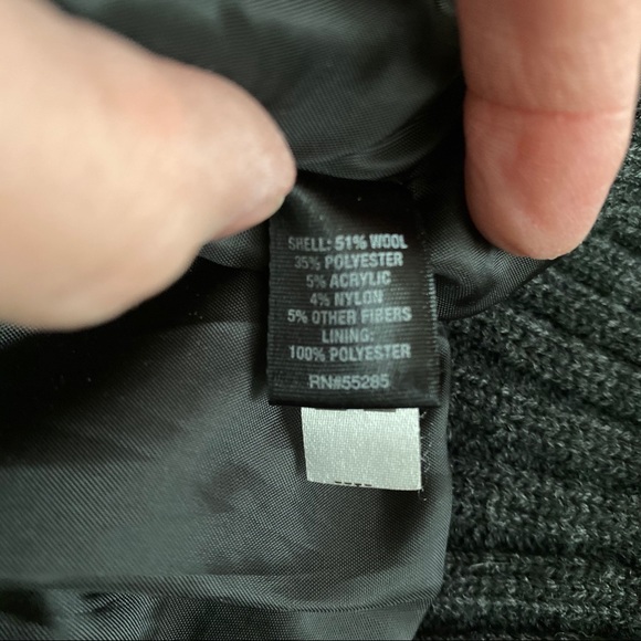 {Express} Grey Wool Jacket - Picture 6 of 10